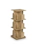 relaxdays Bücherregal in Natur - (B)39 x (H)95 x (T)39 cm