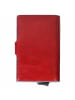 Piquadro Blue Square - Kreditkartenetui 5cc 9.5 cm RFID in rot