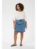 KAFFE curve T-Shirt kurzarm KCstormi Loose fit in Chalk
