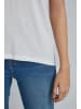 b.young T-Shirt BYREXIMA V-NECK TSHIRT -20807597  T-Shirt mit V-Ausschnitt in Weiß