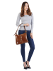 piké Shopper echt Leder in braun