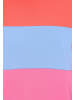 Swirly Women Sweatshirt in Pink Blue Multicolor