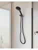 Beliani Wannenarmaturen UCHIZA in Schwarz - (W) 12 x (H) 24 x (L) 6 cm