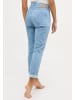 ANGELS  7/8 Jeans Jeans Darleen Crop TU mit Laser Print in bleached blue used