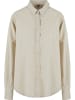Urban Classics Urban Classics Damen Ladies Linen Mixed Oversized Shirt in softseagrass
