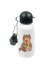 Mr. & Mrs. Panda Aluflasche Otter Blumenstrauß ohne Spruch in Weiß
