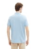 Tom Tailor Polo Shirt mit Logostickerei BASIC POLO WITH CONTRAST in Blau-2