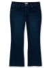 sheego Bootcut-Jeans in dark blue Denim