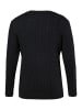 JP1880 Pullover in schwarz