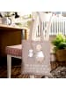 Mr. & Mrs. Panda Tote Bag Bester Tierarzt mit Spruch in Braun Pastell
