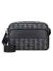 Lacoste Monogram The Blend Umhängetasche 25 cm in monogram noir gris