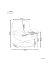 Beliani Sessel NOLVIK in Beige - (W) 82 x (H) 82 x (L) 85 cm