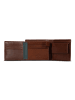 Jost Vardo Geldbörse RFID Schutz Leder 12 cm brown