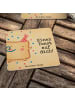 Mr. & Mrs. Panda Untersetzer Toast Party Design mit Spruch in Weiß