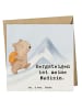 Mr. & Mrs. Panda Deluxe Karte Bär Bergsteigen Design mit Spruch in Weiß