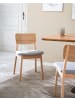 home24 Esszimmerstuhl Salford 2er Set in Grau