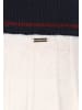 DreiMaster Maritim Skirt in offwhite navy wine red
