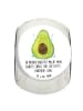 Mr. & Mrs. Panda Bonbonglas Avocado Glücklich mit Spruch in Weiß