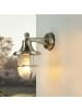 Licht-Erlebnisse Außen Wandlampe (B)14 x (H)27 cm in Nickel matt