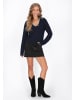 IZIA Women Sweater in navy
