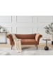 Beliani Chaiselongue NANTILLY in Braun/Schwarz - (W) 175 x (H) 76 x (L) 69 cm