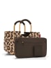 Reisenthel loopshopper M / Shopper 40 cm (teddy leo olive) in frame leo macchiato