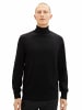 Tom Tailor Rollkragenpullover für Damen in schwarz