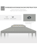 Outsunny Pavillon Ersatzdach 3 x 4 m Hellgrau