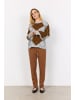 soyaconcept Pullover SC-Acacie 1 in hellgrau cognac - 0001