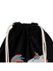 Mr. & Mrs. Panda Gym-Tasche Einhorn Stolzieren ohne Spruch in Schwarz
