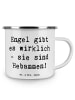 Mr. & Mrs. Panda Haferl Spruch Hebamme Engel mit Spruch in Weiß