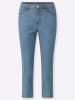WITT WEIDEN 5-Pocket-Jeans in blue-bleached
