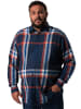 Men Plus Hemd in navy blau