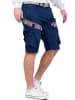 Cipo & Baxx Herren Regular Fit Shorts in Navy
