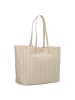 Lacoste Zely Shopper Tasche 34 cm in mono irish cream laponie