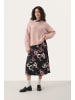 PART TWO Kleid LamiyaPW Gerade Passform in Black Blurred Flower