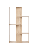 Beliani Bücherregal KAHNTAH in Braun - (W) 60 x (H) 163 x (L) 29 cm