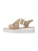 remonte Plateau Sandaletten in Beige