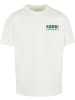 Merchcode T-Shirt "Hawai Oversized T-Shirt" in Weiß