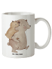 Mr. & Mrs. Panda Große Teetasse Papa Bär ohne Spruch in Weiß