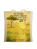 Mr. & Mrs. Panda Tragetasche Giraffe Zufrieden Design mit Spruch in Weiß