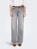ONLY Jeans mit weitem Bein in Medium Grey Denim