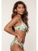 Linga Dore Linga Dore Bikini top in Botanic druck
