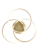 Globo lighting Deckenleuchte "HERWIG" in gold