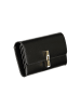 Furla Schwarz Leder Damen Geldbörse