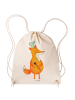 Mr. & Mrs. Panda Materialzugbeutel Fuchs Koch ohne Spruch in Creme