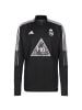 adidas Performance Sweatshirt Real Madrid Human Race in schwarz / grau