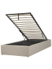 Beliani 2-tlg Einzelbett DINAN in Beige