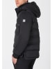 Timezone Jacke wasserfest abnehmbare Kapuze Daunen-Optik in Schwarz-2