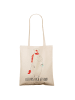 Mr. & Mrs. Panda Shopping Tasche Einhorn Krankenschwester mit Sp... in Creme